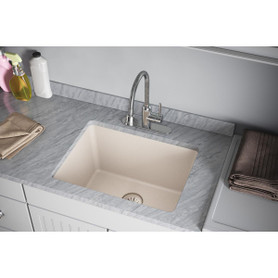 Quartz Perfect Drain 3-1/2" Removable Polymer Basket Strainer And Rubber Stopper Putty in Putty