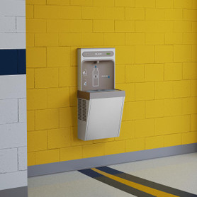Ezh2O Refrigerated Surface Mount Bottle Filling Station Filtered 8Gph Stainless Steel