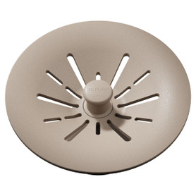 Quartz Perfect Drain 3-1/2" Removable Polymer Basket Strainer And Rubber Stopper Sandstone