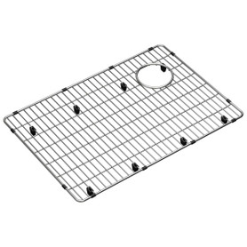 Crosstown Stainless Steel 22-1/2" X 15-1/2" X 1-1/4" Bottom Grid W/Rear Right Drain Opening