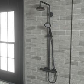 Croma 100 Classic Handshower 3-Jet, 2.5 Gpm in Rubbed Bronze