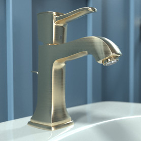 Metropol Classic Single-Hole Faucet 110 With Pop-Up Drain, 1.2 Gpm in Brushed Bronze