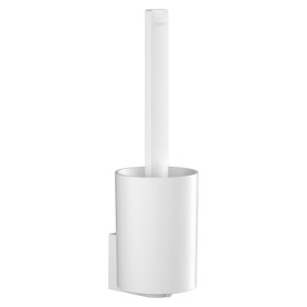 Wallstoris Toilet Brush Holder in Matte White