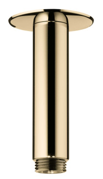 Extension Pipe For Ceiling Mount in Polished Gold Optic