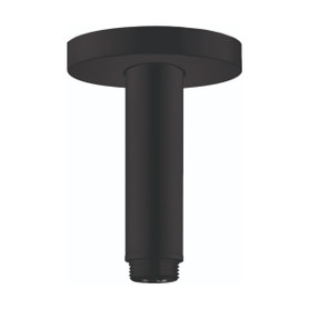Raindance E Extension Pipe For Ceiling Mount in Matte Black