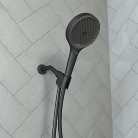 Rainfinity Handshower 130 3-Jet, 1.75 Gpm in Matte Black