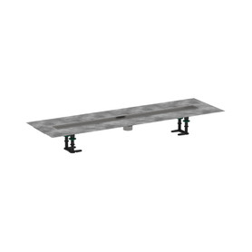 Raindrain 2" Outlet 35 1/4" (900Mm) In Brushed Stainless Steel