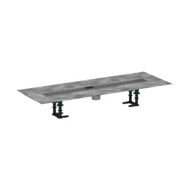 Raindrain 2" Outlet 27 5/8" (700Mm) In Brushed Stainless Steel