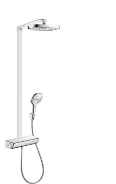 Raindance Select E Showerpipe 300 2-Jet, 2.0 Gpm In White/Chrome