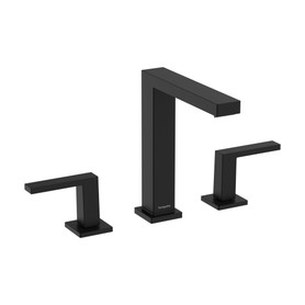 Tecturis E Widespread Faucet 150, 1.2 Gpm in Matte Black