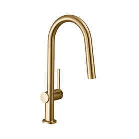 Talis N Higharc Kitchen Faucet, A-Style 2-Spray Pull-Down, 1.75 Gpm in Brushed Bronze