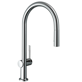 Talis N Higharc Kitchen Faucet, O-Style 2-Spray Pull-Down, 1.75 Gpm in Chrome