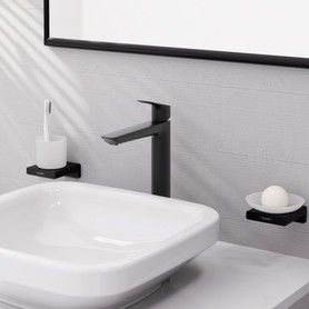 Logis Fine Single-Hole Faucet 240, 1.2 Gpm in Matte Black