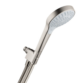 Croma Select S Handshower Set 110 3-Jet, 2.5 Gpm in Brushed Nickel