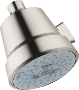 Club Showerhead 100 3-Jet, 1.5 Gpm in Brushed Nickel
