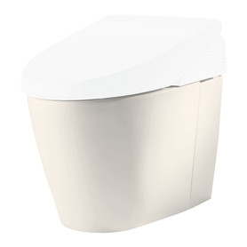 550 Elongated Toilet Bowl with SanaGloss Ceramic Glaze - Seat Not Included in Sedona Beige