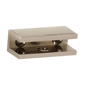Modern Shelf Brackets 1-5/16-in in Satin Nickel