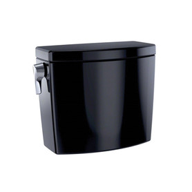 1 GPF Toilet Tank with Double Cyclone Flush Technology in Ebony