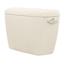Tank with Right Hand Trip Lever in Colonial White