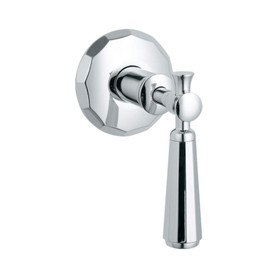 Volume Control Trim with Lever Handle in Chrome