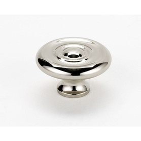 Rope A817-14-PN Knob Traditional 1-1/4-in in Polished Nickel