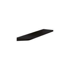Universal Circular Shelf, 16" in Matte Black