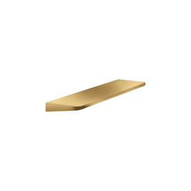 Universal Circular Shelf, 16" in Brushed Gold Optic