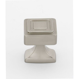 Knob Modern 1-1/4-in in Satin Nickel