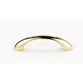 C855 Series C855-3-PB Modern Pull in Polished Brass