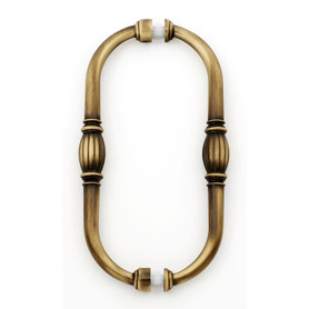 Alno Tuscany G234-8-AEM Back-to-Back Pull Traditional in Antique English Matte