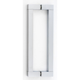 Alno Block G420-8-PC Back-to-Back Pull Modern in Polished Chrome