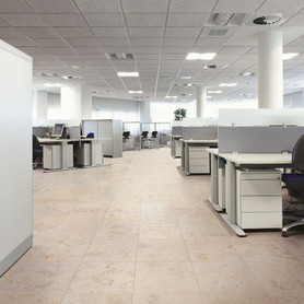 Matte Floor Tile 16.75X16.75 Ivory (Box of 7)