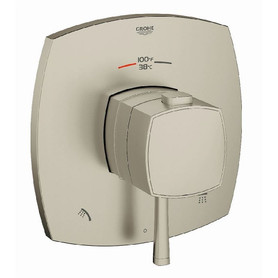 Grohe 19947EN0 Grandera Dual Function Thermostatic Trimset with Control Module in Brushed Nickel