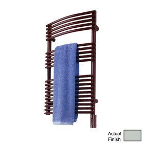 Electric Towel Radiator Direct Wire 54-in H x 20-in W Glacier Gray
