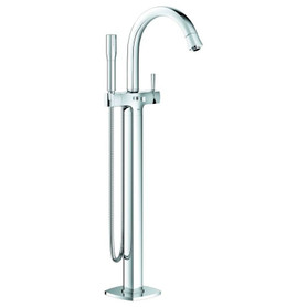 Freestanding Single Lever Bath Mixer in Chrome
