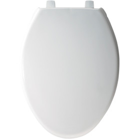 Hospitality 7850TDG 000 Plastic Elongated Toilet Seat in White