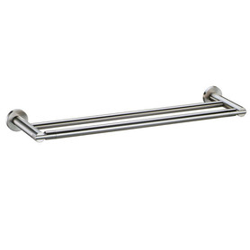 4694 24in Double Towel Bar in Satin Nickel