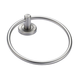 4292 Wall Mounted Towel Ring in Satin Nickel