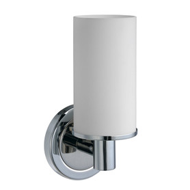 Single Sconce Bath Light in Chrome