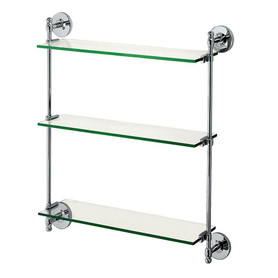3 Tier Vanity Shelf in Chrome