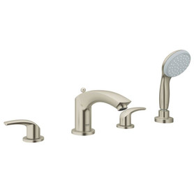 2015 4-Hole Bath Combination in Brushed Nickel