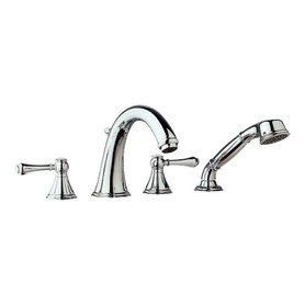 4-Hole Bath Combination in Sterling