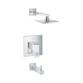 Grohe 35027000 Eurocube Pressure Balance Valve With Sower And Bath Combination