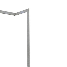 3.875-in W x 74-in H Solid Surface Trim Kit in Gray Granite