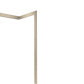 3.875-in W x 74-in H Solid Surface Trim Kit in Tahiti Desert