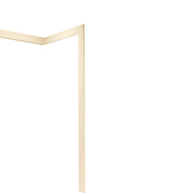 3.875-in W x 74-in H Solid Surface Trim Kit in Tahiti Terra