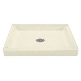 32-in L x 48-in W x 4.5-in H Shower Base in Biscuit