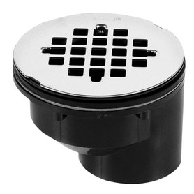 Shower Drain 2" ABS Body Offset Spg End