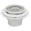 Shower Drain 2"-3" PVC with Round Stainless Steel Screw-Tite Strainer