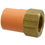 5003-BI-BSP 2 FEM ADAP S X BSPT FP-CPVC, Mechanical Adapter - BlazeMaster CPVC, Threaded S x FNPT, 5003-BI  - Box of 2